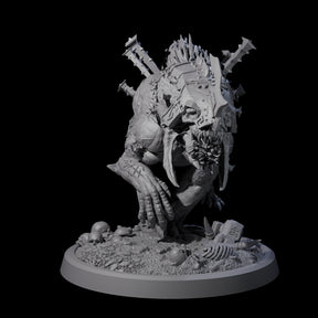 Spiked Bulette C Miniature for Dungeons and Dragons, Pathfinder or other TTRPGs
