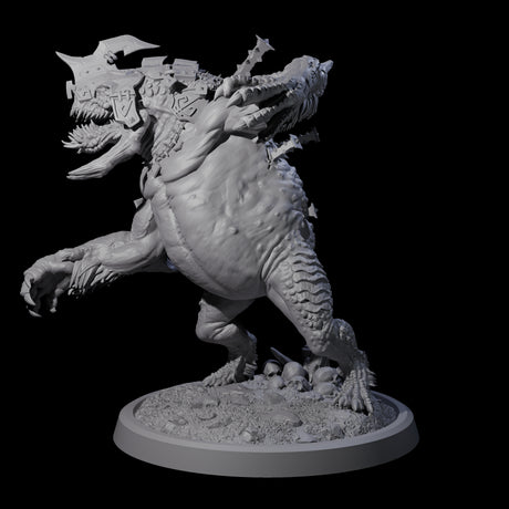 Spiked Bulette D Miniature for Dungeons and Dragons, Pathfinder or other TTRPGs
