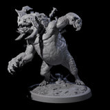 Spiked Bulette D Miniature for Dungeons and Dragons, Pathfinder or other TTRPGs