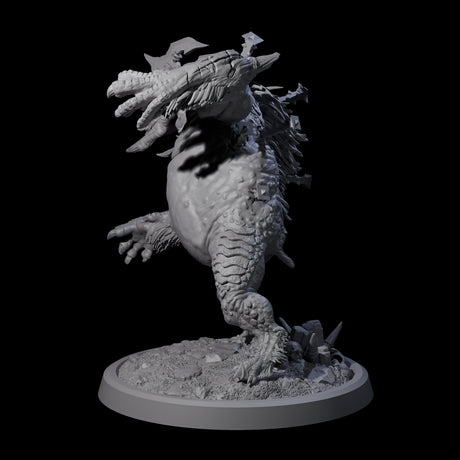 Spiked Bulette D Miniature for Dungeons and Dragons, Pathfinder or other TTRPGs