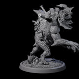 Spiked Bulette D Miniature for Dungeons and Dragons, Pathfinder or other TTRPGs