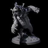 Spiked Bulette D Miniature for Dungeons and Dragons, Pathfinder or other TTRPGs