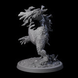Spiked Bulette D Miniature for Dungeons and Dragons, Pathfinder or other TTRPGs