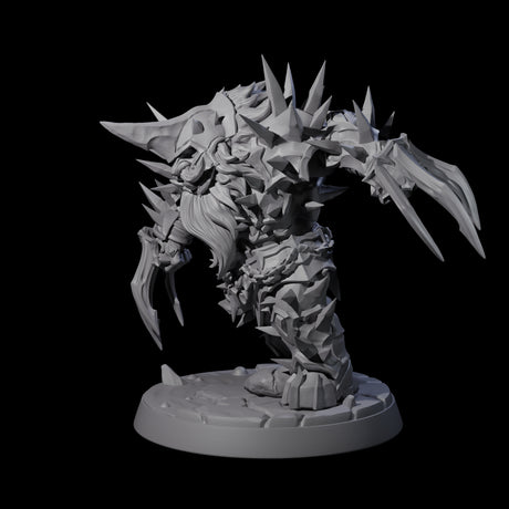 Spikey Deepcrust Dwarf Berserker Miniature for Dungeons and Dragons, Pathfinder or other TTRPGs
