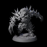 Spikey Deepcrust Dwarf Berserker Miniature for Dungeons and Dragons, Pathfinder or other TTRPGs