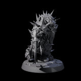 Spikey Deepcrust Dwarf Berserker Miniature for Dungeons and Dragons, Pathfinder or other TTRPGs