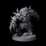 Spikey Deepcrust Dwarf Berserker Miniature for Dungeons and Dragons, Pathfinder or other TTRPGs