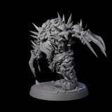 Spikey Deepcrust Dwarf Berserker Miniature for Dungeons and Dragons, Pathfinder or other TTRPGs