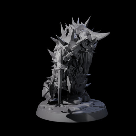 Spikey Deepcrust Dwarf Berserker Miniature for Dungeons and Dragons, Pathfinder or other TTRPGs