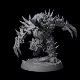 Spikey Deepcrust Dwarf Berserker Miniature for Dungeons and Dragons, Pathfinder or other TTRPGs