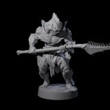 Spikey Sahuagin Attacker A Miniature for Dungeons and Dragons, Pathfinder or other TTRPGs