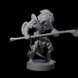 Spikey Sahuagin Attacker A Miniature for Dungeons and Dragons, Pathfinder or other TTRPGs