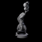 Spikey Sahuagin Attacker B Miniature for Dungeons and Dragons, Pathfinder or other TTRPGs