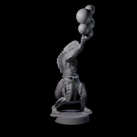 Spikey Sahuagin Attacker B Miniature for Dungeons and Dragons, Pathfinder or other TTRPGs