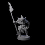 Spikey Sahuagin Attacker C Miniature for Dungeons and Dragons, Pathfinder or other TTRPGs