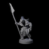 Spikey Sahuagin Attacker C Miniature for Dungeons and Dragons, Pathfinder or other TTRPGs