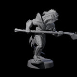 Spikey Sahuagin Attacker F Miniature for Dungeons and Dragons, Pathfinder or other TTRPGs