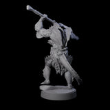 Spikey Sahuagin Attacker G Miniature for Dungeons and Dragons, Pathfinder or other TTRPGs