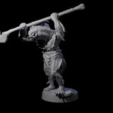 Spikey Sahuagin Attacker G Miniature for Dungeons and Dragons, Pathfinder or other TTRPGs