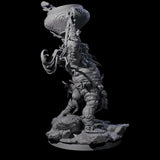 Spiky Hill Giant Matron B Miniature for Dungeons and Dragons, Pathfinder or other TTRPGs