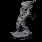 Spiky Hill Giant Matron B Miniature for Dungeons and Dragons, Pathfinder or other TTRPGs