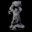 Spiky Hill Giant Matron B Miniature for Dungeons and Dragons, Pathfinder or other TTRPGs