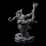 Spiky Hill Giant Matron C Miniature for Dungeons and Dragons, Pathfinder or other TTRPGs