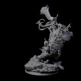Spiky Hill Giant Matron C Miniature for Dungeons and Dragons, Pathfinder or other TTRPGs