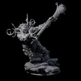 Spiky Hill Giant Matron C Miniature for Dungeons and Dragons, Pathfinder or other TTRPGs