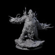 Spiky Hill Giant Matron D Miniature for Dungeons and Dragons, Pathfinder or other TTRPGs