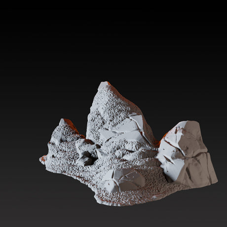 Spiky Ice Formation Miniature for Dungeons and Dragons, Pathfinder or other TTRPGs
