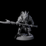 Spiky Lizardfolk C Miniature for Dungeons and Dragons, Pathfinder or other TTRPGs