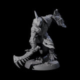 Spiky Lizardfolk D Miniature for Dungeons and Dragons, Pathfinder or other TTRPGs