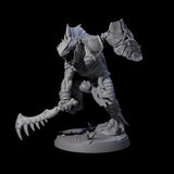 Spiky Lizardfolk D Miniature for Dungeons and Dragons, Pathfinder or other TTRPGs