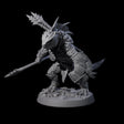 Spiky Lizardfolk E Miniature for Dungeons and Dragons, Pathfinder or other TTRPGs