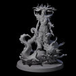 Spiky Misteress of the Sea Miniature for Dungeons and Dragons, Pathfinder or other TTRPGs