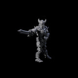 Spiky Skeleton Warrior A Miniature for Dungeons and Dragons, Pathfinder or other TTRPGs