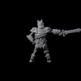 Spiky Skeleton Warrior A Miniature for Dungeons and Dragons, Pathfinder or other TTRPGs