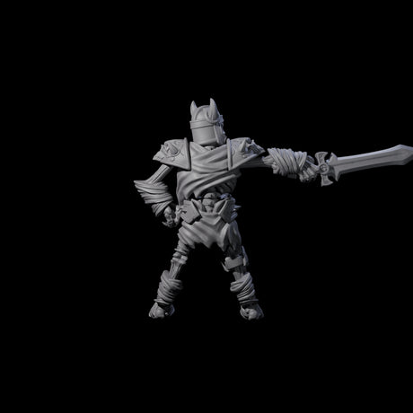 Spiky Skeleton Warrior A Miniature for Dungeons and Dragons, Pathfinder or other TTRPGs