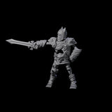 Spiky Skeleton Warrior A Miniature for Dungeons and Dragons, Pathfinder or other TTRPGs