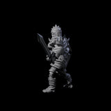 Spiky Skeleton Warrior B Miniature for Dungeons and Dragons, Pathfinder or other TTRPGs