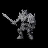 Spiky Skeleton Warrior C Miniature for Dungeons and Dragons, Pathfinder or other TTRPGs