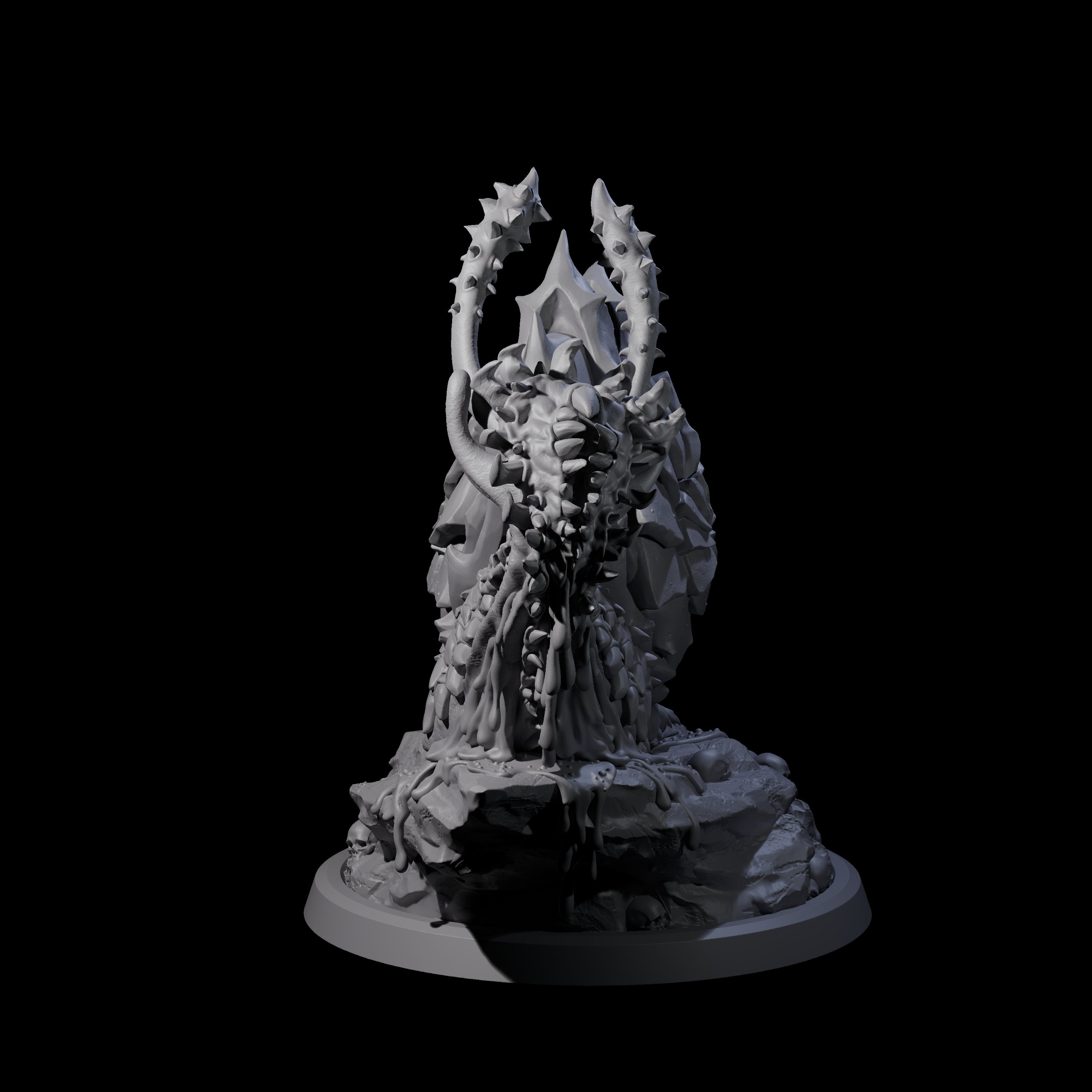 Spiky Snail Miniature for Dungeons and Dragons, Pathfinder or other TTRPGs