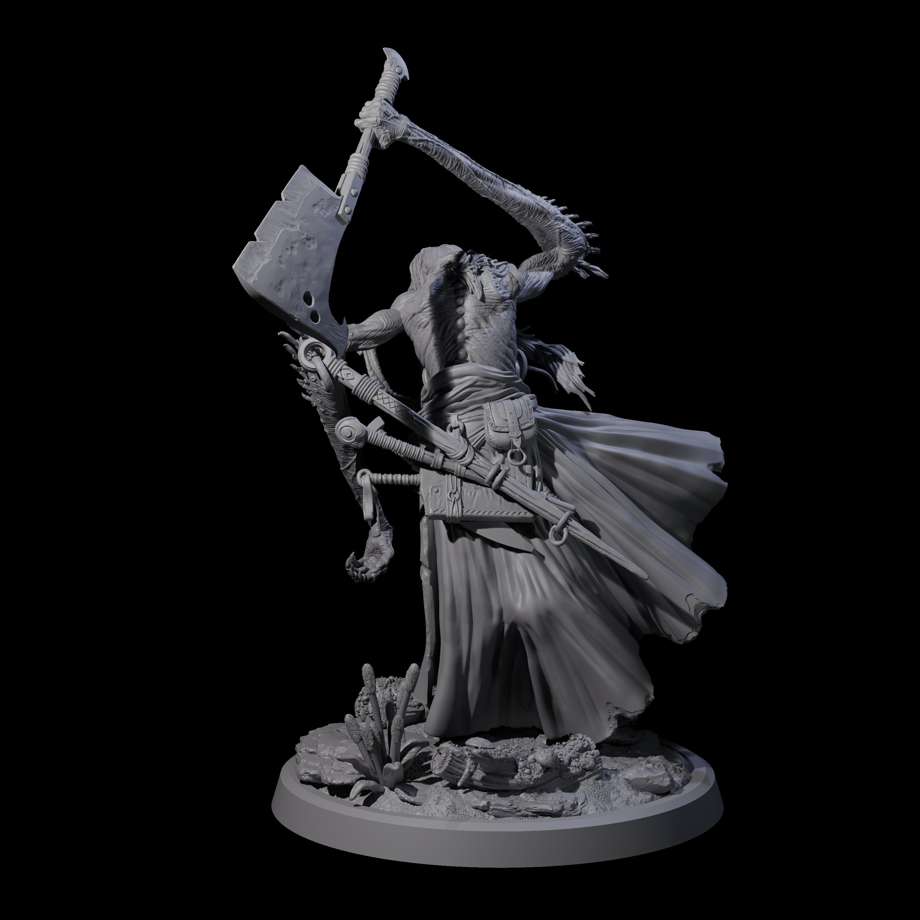 Spindly Forest Hag D Miniature for Dungeons and Dragons, Pathfinder or other TTRPGs
