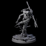 Spindly Marilith Assassin C Miniature for Dungeons and Dragons, Pathfinder or other TTRPGs