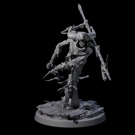 Spindly Marilith Assassin C Miniature for Dungeons and Dragons, Pathfinder or other TTRPGs