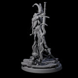 Spindly Marilith Assassin D Miniature for Dungeons and Dragons, Pathfinder or other TTRPGs