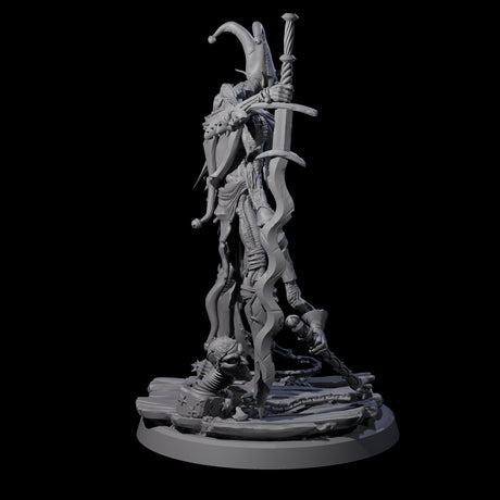 Spindly Marilith Assassin D Miniature for Dungeons and Dragons, Pathfinder or other TTRPGs