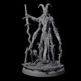 Spindly Marilith Assassin D Miniature for Dungeons and Dragons, Pathfinder or other TTRPGs