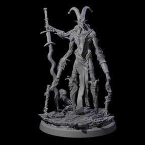 Spindly Marilith Assassin D Miniature for Dungeons and Dragons, Pathfinder or other TTRPGs